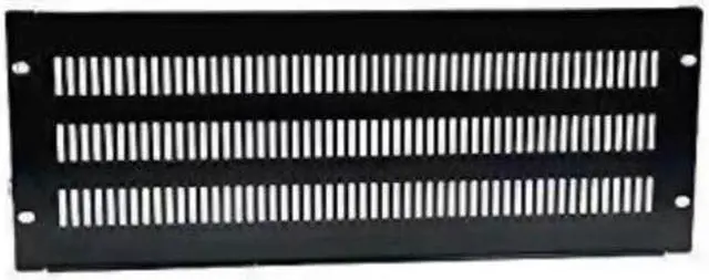 Alt view image 4 of 4 - 2 Pack 4U Vents Rack Mount Panel Server Network Racks Enclosures Spacer