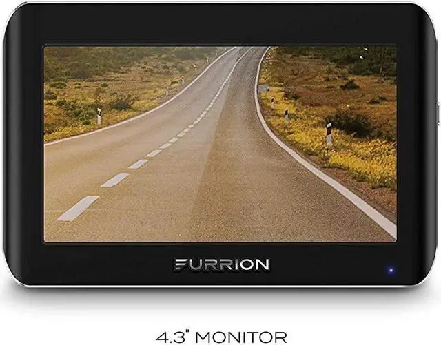 Alt view image 2 of 4 - Vision S 43 Inch Wireless RV Backup System with 1 Rear Sharkfin Camera Infrared Night Vision and Wide Viewing Angle FOS43TASF