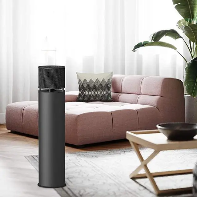 Alt view image 6 of 6 - 100W Bluetooth Speaker E600 High Power Wireless Speaker with Super Bass Subwoofer and 360 Sound for Home Office amp Outdoor Party Grey