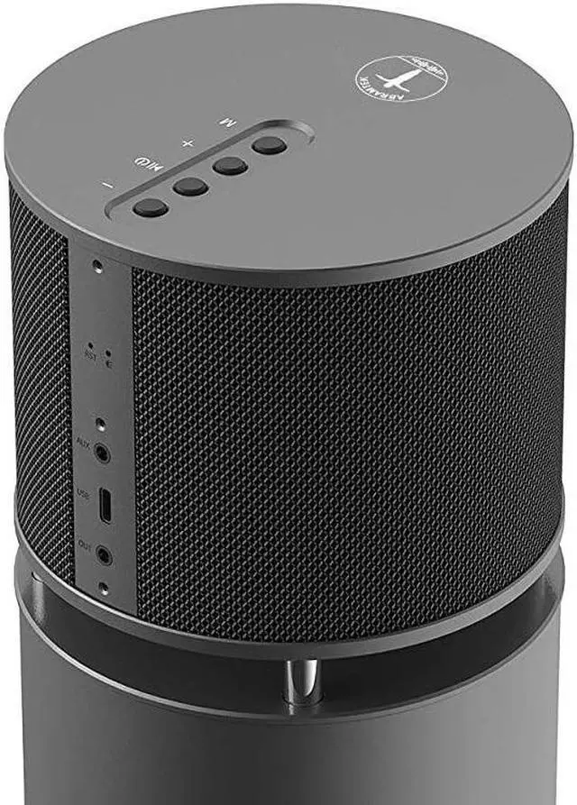 Alt view image 2 of 6 - 100W Bluetooth Speaker E600 High Power Wireless Speaker with Super Bass Subwoofer and 360 Sound for Home Office amp Outdoor Party Grey