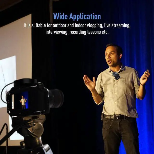 Alt view image 5 of 7 - SONICAKE Wireless Lavalier Microphone System for iPhone & Android Phone/DSLR Cam