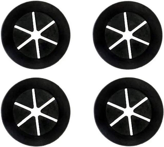 Main image of PrimoChill 1 Inch Cable/Tubing Rubber Pass Thru Grommet - 4 Pack