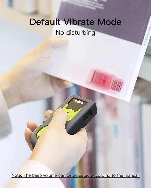 Alt view image 6 of 7 - Bluetooth Scanner 2D Barcode Scanner 2.4Ghz USB Adapter Exclusive Shortcut