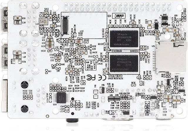 Alt view image 3 of 7 - Libre Computer Board AML-S905X-CC (Le Potato) 2GB 64-bit Mini Computer for 4K Media
