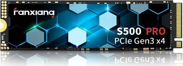 Main image of fanxiang S500 Pro 2TB NVMe SSD M.2 PCIe Gen3x4 2280 Internal Solid State Drive, Graphene Cooling Sticker, SLC Cache 3D NAND TLC, Up to 3500MB/s, Compatible with Laptop and PC Desktops(Black)