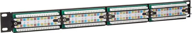 Alt view image 2 of 4 - 24 Port Patch Panel Cat5E- Patch Panel 24 Port Cat 5e Patch Panel - Cat 5e Patch Panel - Rj45 Patch Panel - Cat5 Patch Panel - Wall Mount Switch Rack -Rackmount Patch Panel - 100mhz 310-324