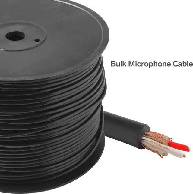 Alt view image 3 of 7 - 1000ft 22AWG 2-Conductor Microphone CableSteren ProAudio: Professional-Grade - Superior Sound Quality for Studio, Stage, and Live Performances