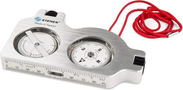 Main image of Satellite Finder - Surveyors Compass - Surveyor Compass - Clinometer Forestry - Survey Compass - Inclinometer Compass - Compass Inclinometer - Compass Clinometer Offroad - Survey Tools - STEREN