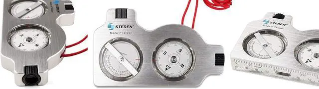Alt view image 6 of 7 - Satellite Finder - Surveyors Compass - Surveyor Compass - Clinometer Forestry - Survey Compass - Inclinometer Compass - Compass Inclinometer - Compass Clinometer Offroad - Survey Tools - STEREN