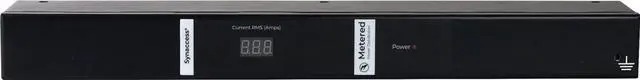 Alt view image 2 of 6 - MP-1001E Metered PDU - 1U Rack Mount 20A, High Power 8 Outlet (6X C13 and 2X C19) with Accurate Current RMS - Non-Switched