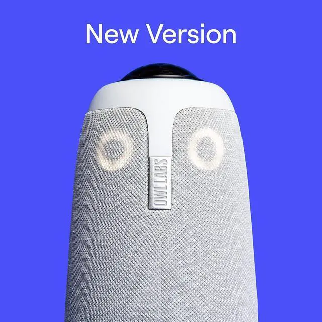 Alt view image 6 of 7 - Meeting Owl 3 Premium Pack: 360-Degree, 1080p HD Smart Video Conference Camera, Microphone, and Speaker (Automatic Speaker Focus & Smart Zooming and Noise Equalizing)