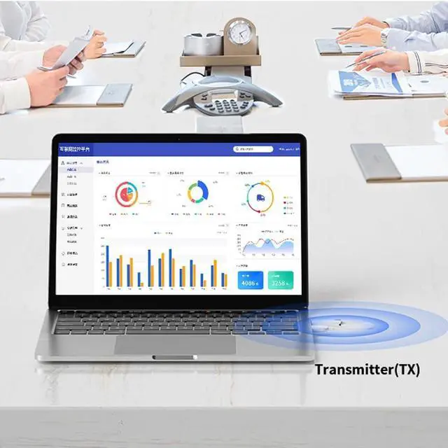 Alt view image 5 of 7 - Wireless HDMI Transmitter and Receiver,Portable 1080P HDMI Extender 164FT/50M Range, Plug&Play, for Laptops, TV Box, PS4/5, Cameras to Project to TV/Projector/Monitor/Video Audio Transmission