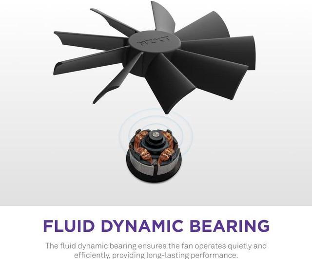 Alt view image 6 of 7 - NZXT F120 RGB Duo Triple Pack - 3 x 120mm Dual-Sided RGB Fans with RGB Controller  20 Individually Addressable LEDs  Balanced Airflow and Static Pressure  Fluid Dynamic Bearing  PWM  Black