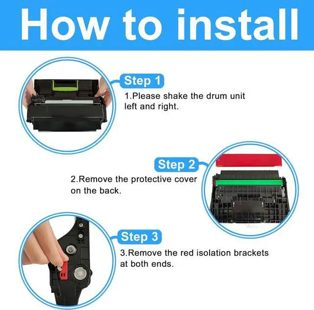 Alt view image 2 of 7 - Ennovor LCL Remanufactured Drum Unit Replacement for Konica Minolta A63X03W A63X03V IUP16 Bizhub 4000P Series 4700P 3300P Printer (1-Pack Black)