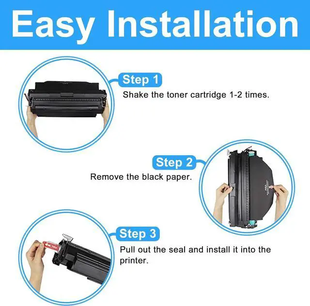 Alt view image 2 of 6 - LCL Compatible Toner Cartridge Replacement for HP 29X C4129X EP-62 CRG-H Laserjet 5000 5000dn 5000gn 5000n 5100 5100dtn 5100se 5100tn Canon Image Class 2200 2210 2220 2250 LP-3000 3010 (2-Pack Black)