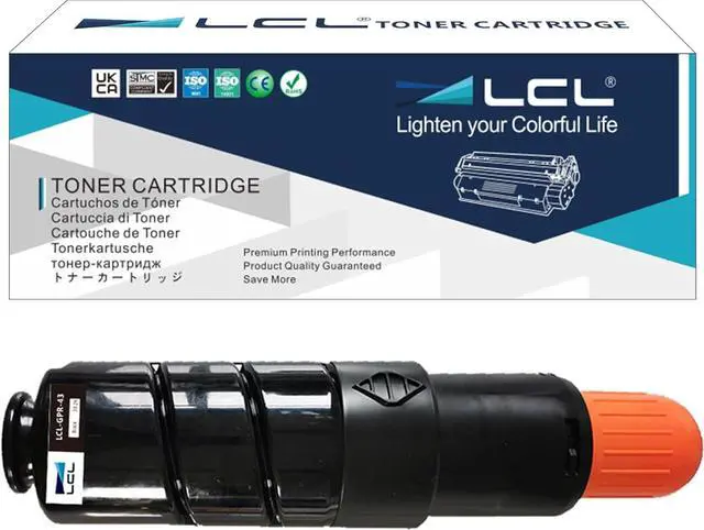 Main image of LCL Compatible Toner Cartridge Replacement for Canon GPR43 GPR-43 4792B003 4792B003AA High Yield for ImageRunner Advance 4025 4035 4225 4235 Printer (Black 1-Pack )
