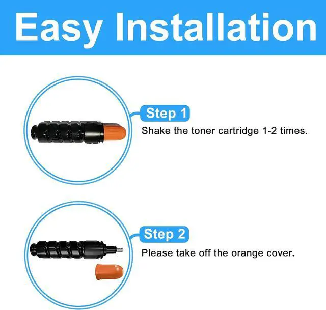 Alt view image 2 of 6 - LCL Compatible Toner Cartridge Replacement for Canon GPR43 GPR-43 4792B003 4792B003AA High Yield for ImageRunner Advance 4025 4035 4225 4235 Printer (Black 1-Pack )