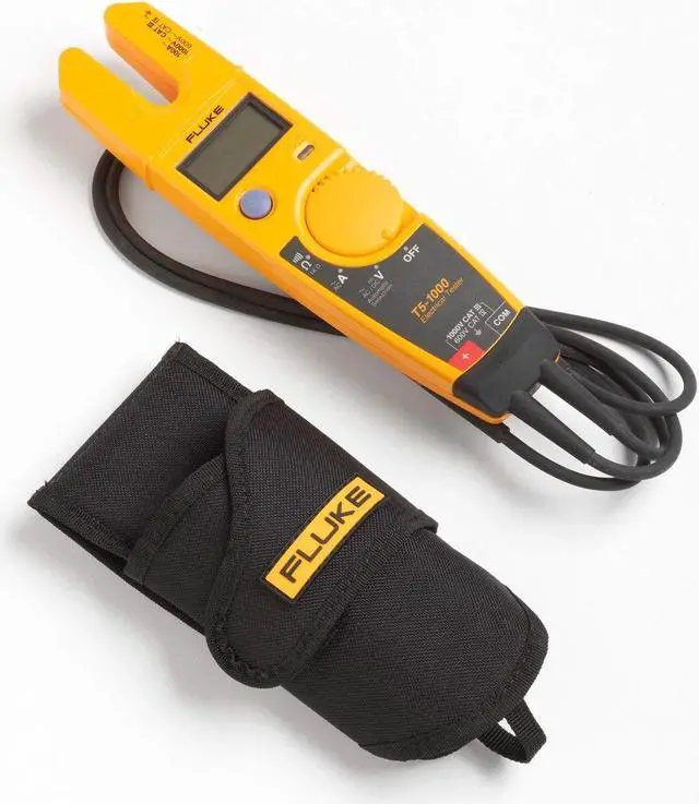 Alt view image 2 of 7 - T5-H5-1AC Kit 3-Pc 1000V Electrical Tester, Custom Holster and AC Voltage Detector Kit