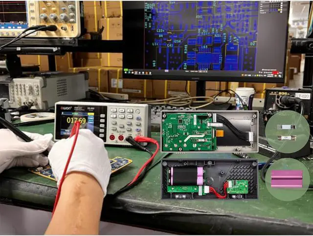 Alt view image 5 of 5 - XDM1241 Digital Multimeter Tester 10A AC/DC Current and 1000V DC Voltage Tester, Resistance, Frequen, Capacitance, Diode, Continuity, 3.5 inch LCD Bench Multimeter