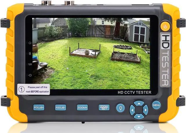 Main image of Anpviz 5 Inch 4 in 1 CCTV Monitor Tester, AHD/TVI/CVI/CVBS Coaxial Analog Video CCTV Tester, UTP/PTZ Cable Test for 1080P/3MP/4MP/5MP/8MP Analog Security Camera, VGA DC12V Output Camera