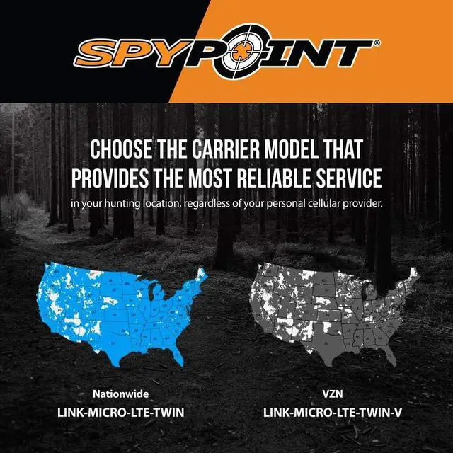 Alt view image 5 of 7 - LINK-MICRO-LTE TWIN PACK Cellular Trail Cameras - 4G/LTE,10MP Photos,Night Vision 4 LED Infrared Flash 80' Detection Range, 0.5S Responsive Trigger Speed,Cell Cameras for Hunting-For USA only