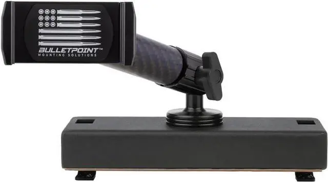 Main image of Dash Cell Phone Holder for RAM Truck (2019+ 1500, 2500, 3500 and TRX) with 20mm Single Ball Mount - Compatible with iPhone and Android Smartphones