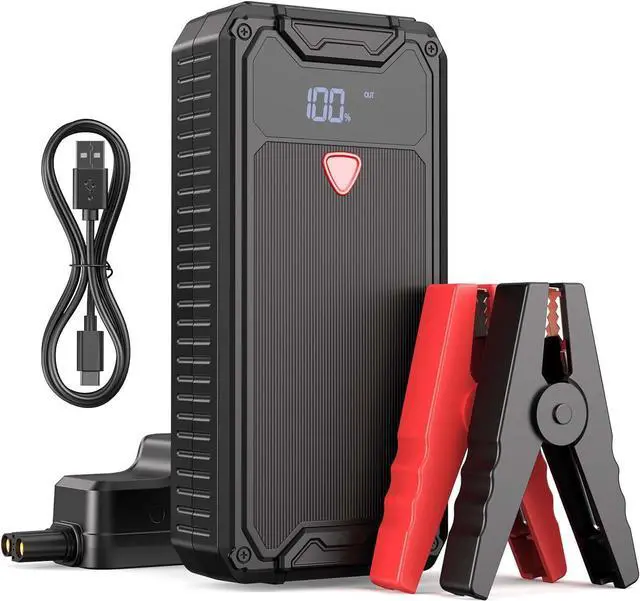 Main image of 4000A Battery Jump Starter Portable, USB C Car Battery Pack Jump Starter Box for Car, 26800mAh Booster Jump Start Power Bank Jumper Starter Portable