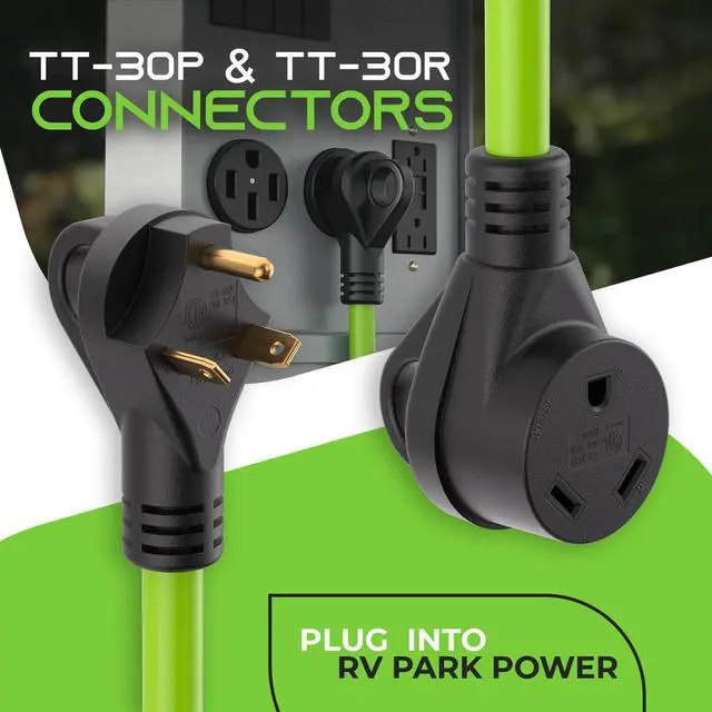 Alt view image 6 of 7 - RV Surge Protector 30 Amp (Wi-Fi with in-APP) Real Time Monitor - Plug, Inlets, Receptacles - Protects Against Voltage Surges, Reverse Polarity, and Open Ground - Monitor Voltage, Amps, By DT