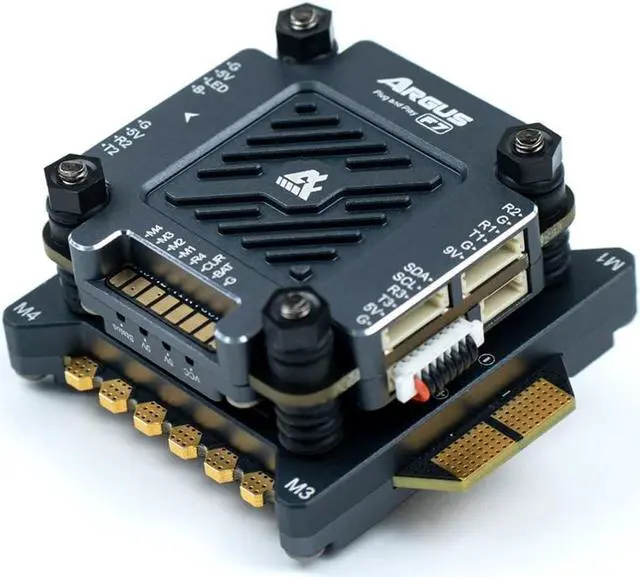 Main image of Argus PRO F7 Flight Controller Stack 55A 30x30 FPV Drone FC Stack with 4in1 55A ESC BL32 for 3-6S FPV Drone Support BF INAV   By DT
