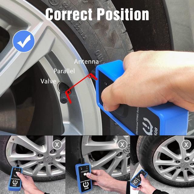 Alt view image 6 of 7 - TPMS Relearn Tool, TPMS Reset Tool Tire Pressure Monitor System Activation Tool U508, Sensor Reset Tool for Ford Jeep Dodge Subaru Series Vehicle Universal