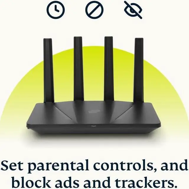 Alt view image 4 of 7 - Wi-Fi 6 VPN Router for Home | Protect Unlimited Devices | Free 30-Day ExpressVPN Trial | International Version