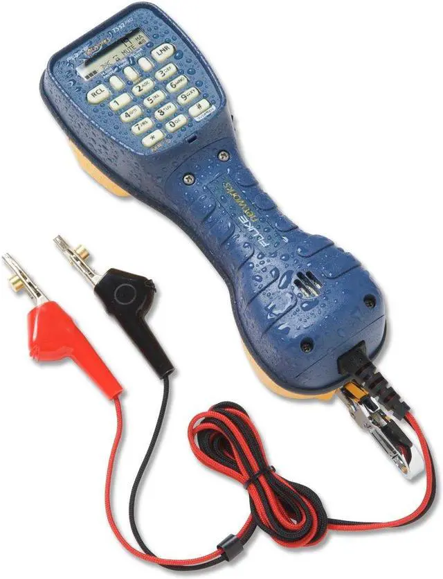 Alt view image 2 of 6 - Fluke Networks 52801001 TS52 PRO Telephone Test Set with Piercing Pin Clips