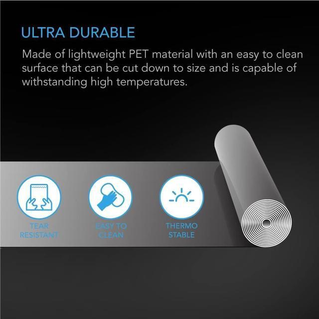 Alt view image 5 of 7 - Mylar Film Roll 4' x 100', Reflective PET Foil Sheet, 2 mil Thick Tear-Resistant Cover Vapor Barrier for Greenhouses, Patio, Gardens, and DIY Grow Rooms