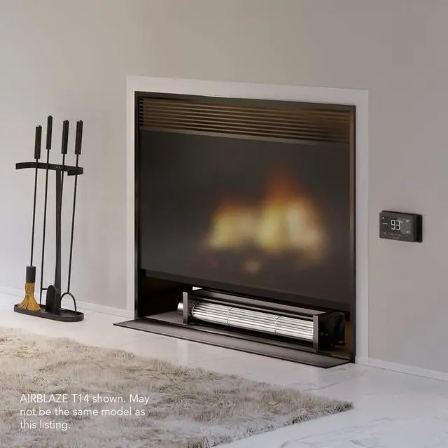 Alt view image 7 of 7 - AIRBLAZE T12, Universal Fireplace Blower Fan Kit 12" with Temperature and Speed Controller, Compatible with Lennox, Hearth Glo, Majestic, Rotom Fireplaces, for Home Heat Circulation