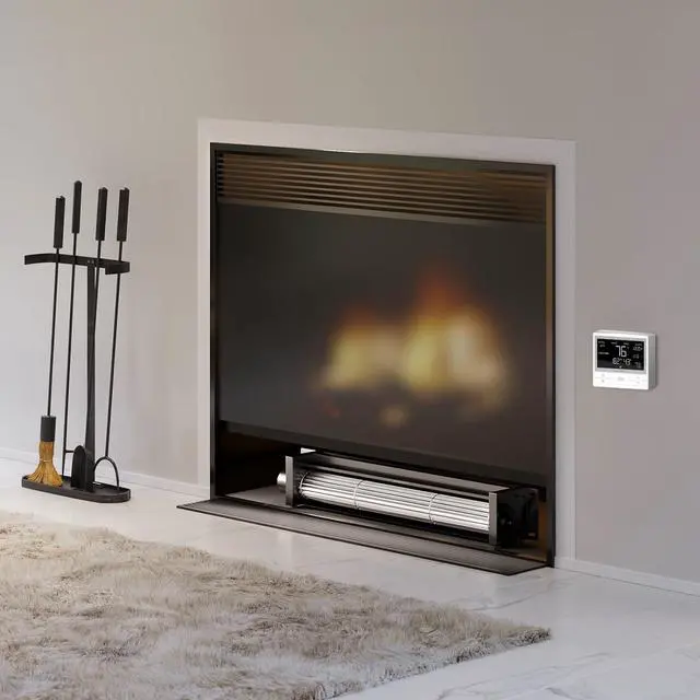 Alt view image 7 of 7 - AIRBLAZE T14, Universal Fireplace Blower Fan Kit 14" with Temperature and Speed Controller, WiFi Integrated App Control, for Lennox, Hearth Glo, Majestic, Rotom