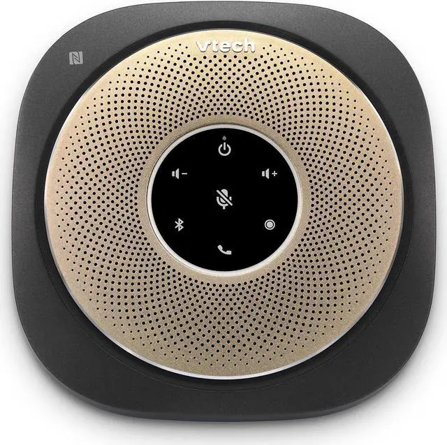 Main image of VCS601-2 Bluetooth Conference Speakerphone - 360° Premium Voice Pickup with 6 Microphones, Smart NFC Connect, 24H Call Time with HD Audio, Reverse Charging USB C, Voice Assistant, Home Office