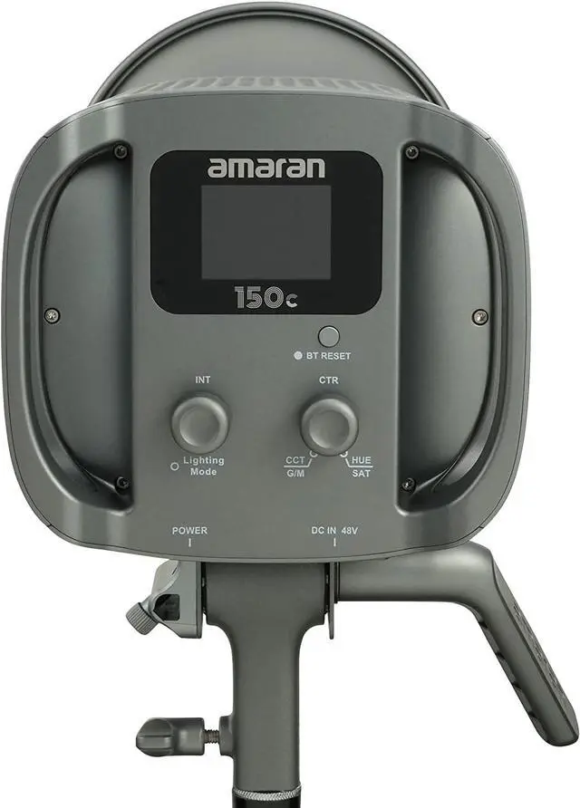 Alt view image 6 of 7 - Amaran 150c COB Video Light,RGBWW 150W,2,500K to 7,500K CCT with G/M Adjustment,15,610 lux @ 1m with Hyper Reflector,APP Control