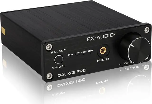 Main image of FX-Audio DAC-X3PRO USB DAC ESS9023 Headphone Amplifier CS8416 Support ASRC Transmission HiFi Portable Decoder Headphone Amp