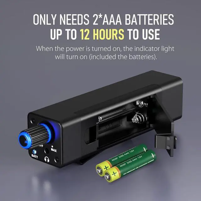 Alt view image 3 of 7 - P4 Wired in-Ear Monitor IEM Amplifier Portable IEM Quickly Switch Stereo Mono for Drummer,Band,Studio