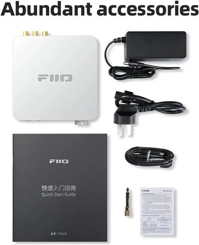 Alt view image 7 of 7 - K11 DAC and Headphone Amplifier for Home Audio or PC, 6.35mm and Balanced 4.4mm, RCA, Coaxial, Optical, 1400mW, 384kHz/24Bit DSD256 (Black)