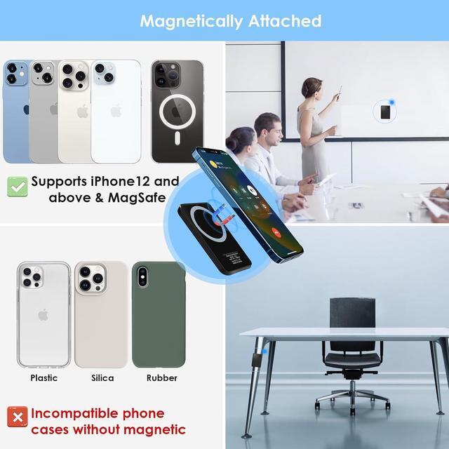 Alt view image 3 of 6 - 64GB Digital Voice Recorder: Call Recording Device with Playback & Headphones, EVISTR Magnetic Audio Tape Recorder for Meetings Lectures, 55 Hours Continuous Recording & 400 Hours Recording Capacity