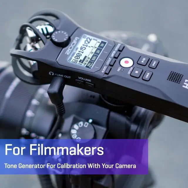 Alt view image 5 of 6 - ZOOM Digital Multitrack Recorder, Black (H1n-VP)