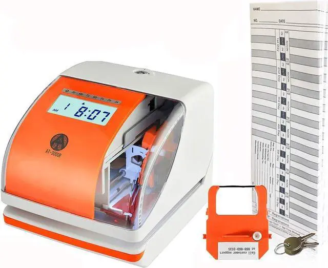 Alt view image 2 of 3 - AT-3000R | Digital Time Clock and Date Stamp | Perfect for Small Business