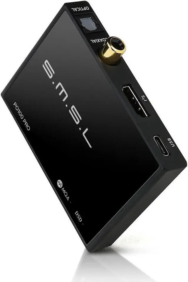 Main image of PO100 PRO MQA DDC XMOS XU316 Digital to Analog Audio Converter Type-C USB Input IIS/Optical/Coaxial Output Mini Portable USB Interface for Phone/PS5/Switch/TV