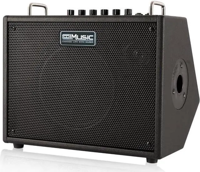 Alt view image 3 of 7 - Coolmusic Keyboard AMP 30W Personal Monitor Amplifier Electric Drum Amplifier Speaker,with 3-Year Warranty
