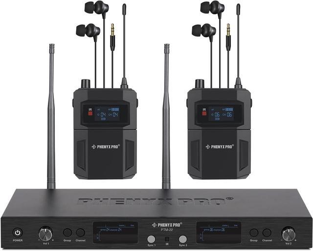 Main image of PTM-11/PTM-22 MONO Wireless in Ear Monitor System Bodypack Receiver, Performance with Adjustable Frequencies