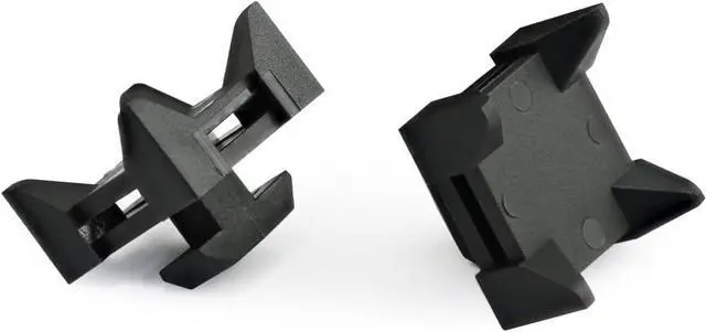 Alt view image 2 of 7 - 10 and 25 Series Nylon Cable Zip Tie Mounting Block 80/20 Cable Tie Mount for Wire Management (25 Pack)