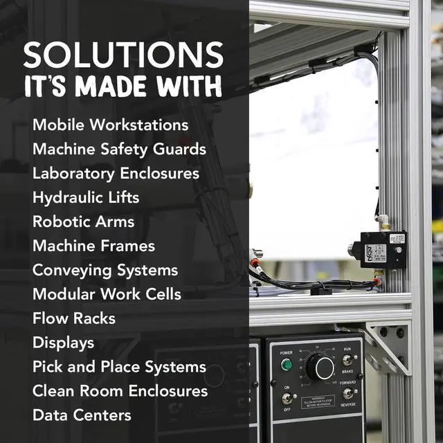 Alt view image 7 of 7 - 10 and 25 Series Nylon Cable Zip Tie Mounting Block 80/20 Cable Tie Mount for Wire Management (25 Pack)