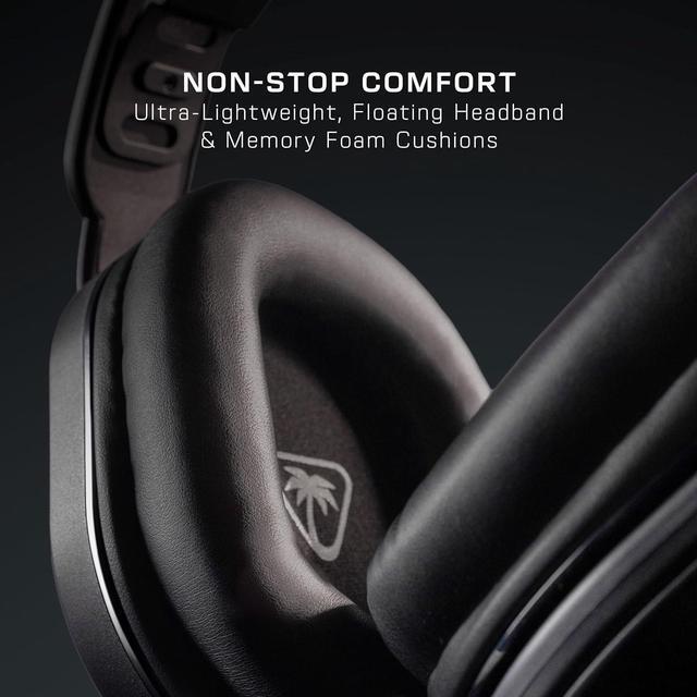 Alt view image 5 of 7 - 600 Wireless Multiplatform Amplified Gaming Headset for PC, PS5, PS4, Nintendo Switch, Mobile  Bluetooth, 80-Hr Battery, Noise-Cancelling Flip-to-Mute Mic, Waves 3D Audio  Black