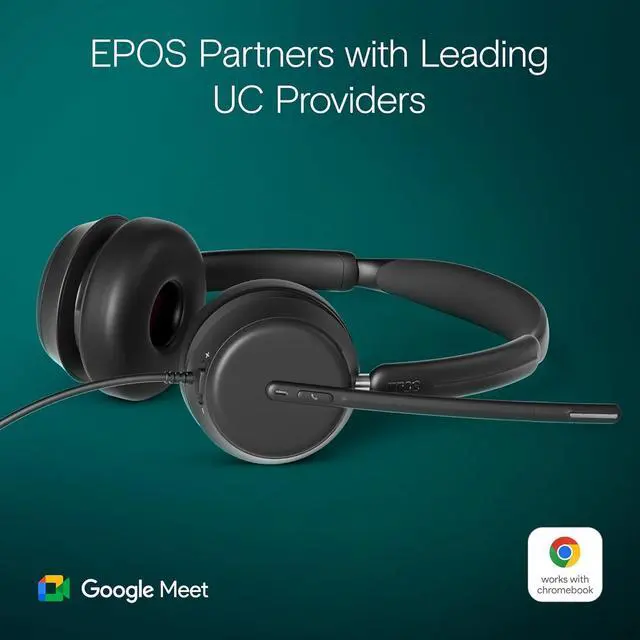 Alt view image 4 of 7 - Impact 860 Dual-Sided Wired Headset with USB-C/USB-A, Noise-Canceling Mic, Super Wideband Audio, Comfortable Fit, Ideal for Business Calls, Office Use, and Multi-Device Compatibility.